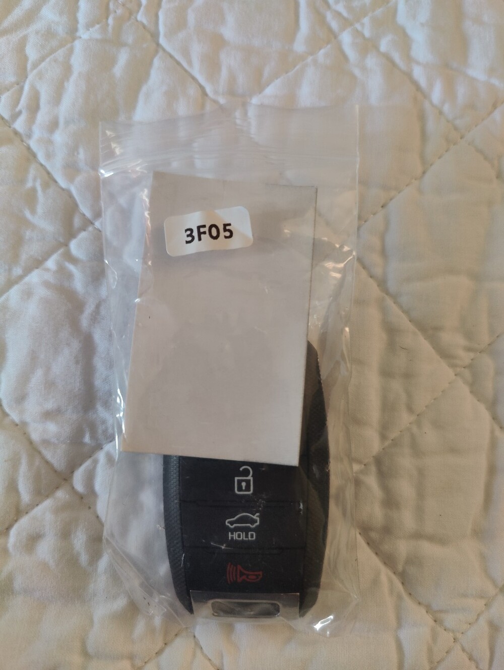 Flip keyless entry remote fob 